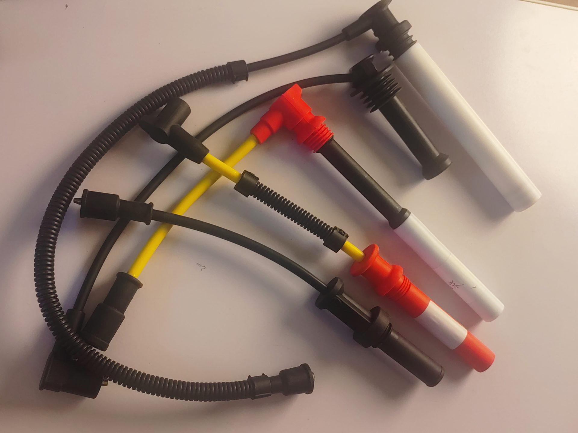 Ignition wire factory floor - cable extrusion and jacket molding